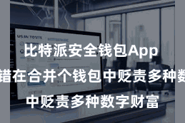 比特派安全钱包App  用户不错在合并个钱包中贬责多种数字财富