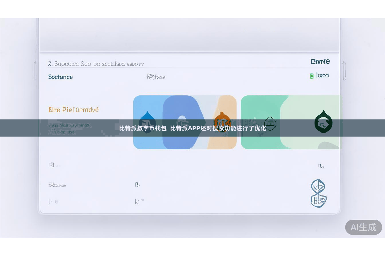 比特派数字币钱包  比特派APP还对搜索功能进行了优化