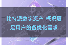 比特派数字资产  概况餍足用户的各类化需求