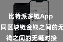 比特派多链App  终了不同区块链金钱之间的无缝对接