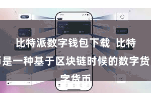 比特派数字钱包下载  比特币是一种基于区块链时候的数字货币